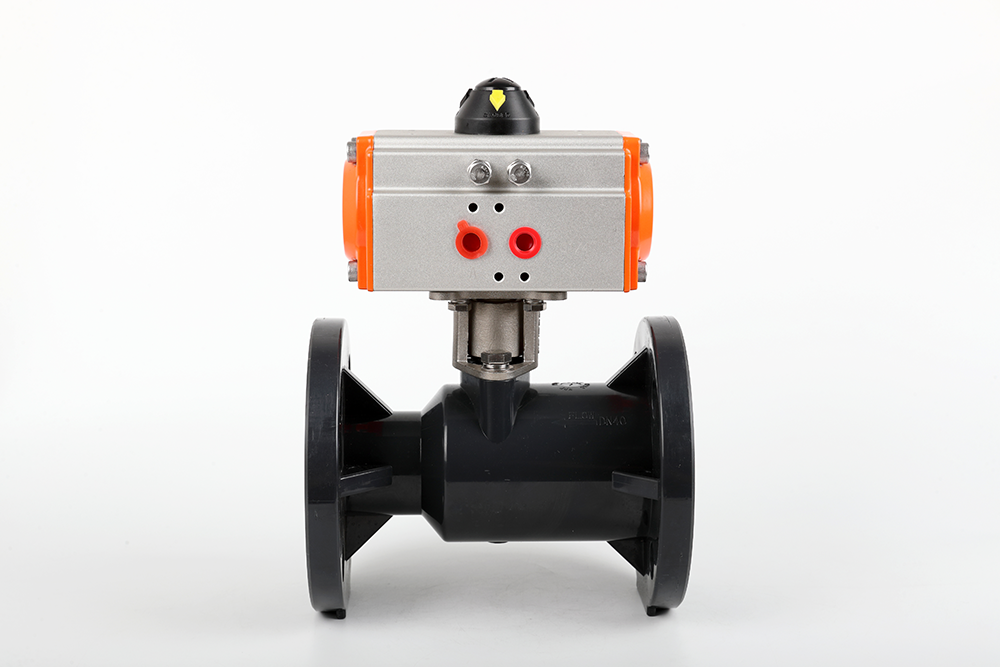 博厚镇气动法兰一体球阀